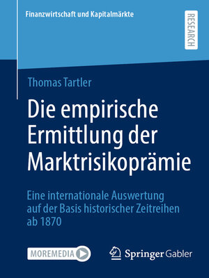 cover image of Die empirische Ermittlung der Marktrisikoprämie